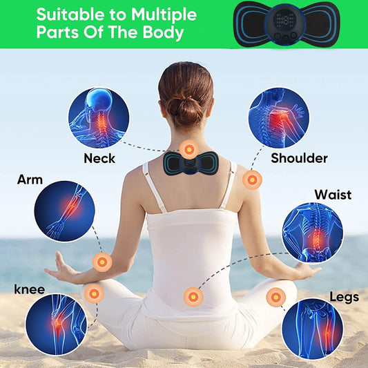 Electric Neck Massager | EMS Microcurrent Neck & Shoulder Massage Device
