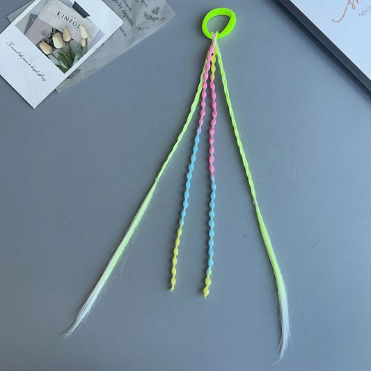 Girls Braided Ponytail Headband â Hair Band Accessory for Kids