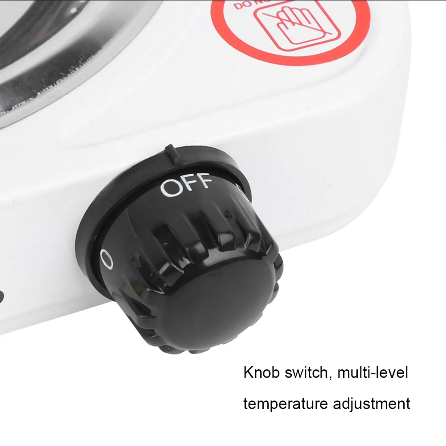 110V 1000W Stainless Steel Portable Single Tube Electric Stove Home Electric Stove Electric Electric Heater Stove US Plug