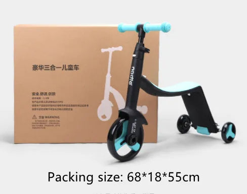 Children's balance car Children's scooter Baby pedal tricycle Scooter Multifunctional baby tricycle