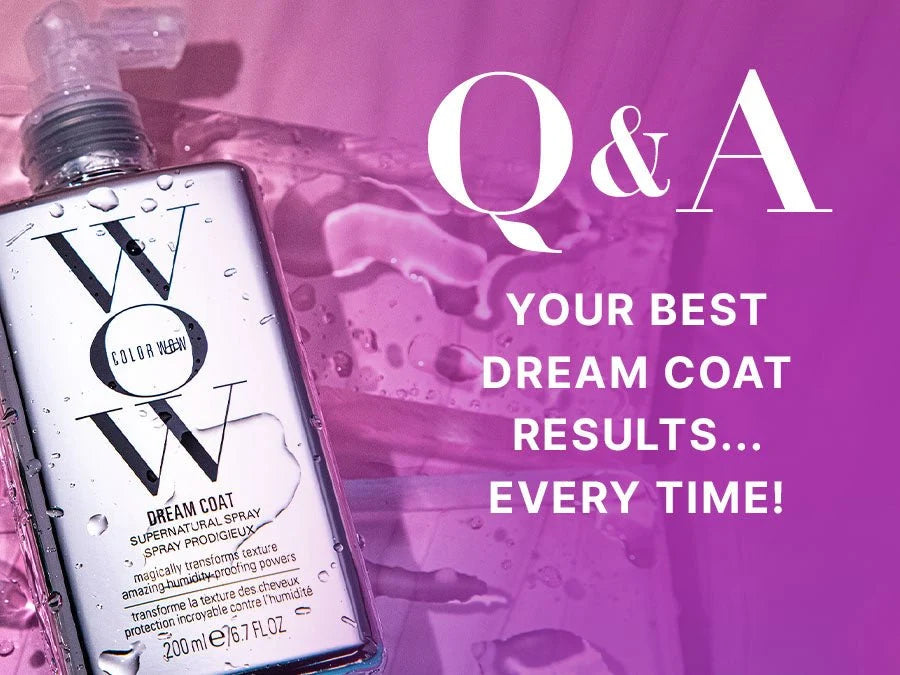 COLOR WOW Dream Coat Supernatural Spray | Anti-Frizz Hair Treatment & Smoothing Spray