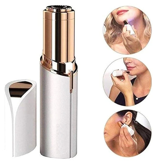 Lipstick Shaped Electric Facial Hair Remover, Portable Mini Face Razor, Waterproof