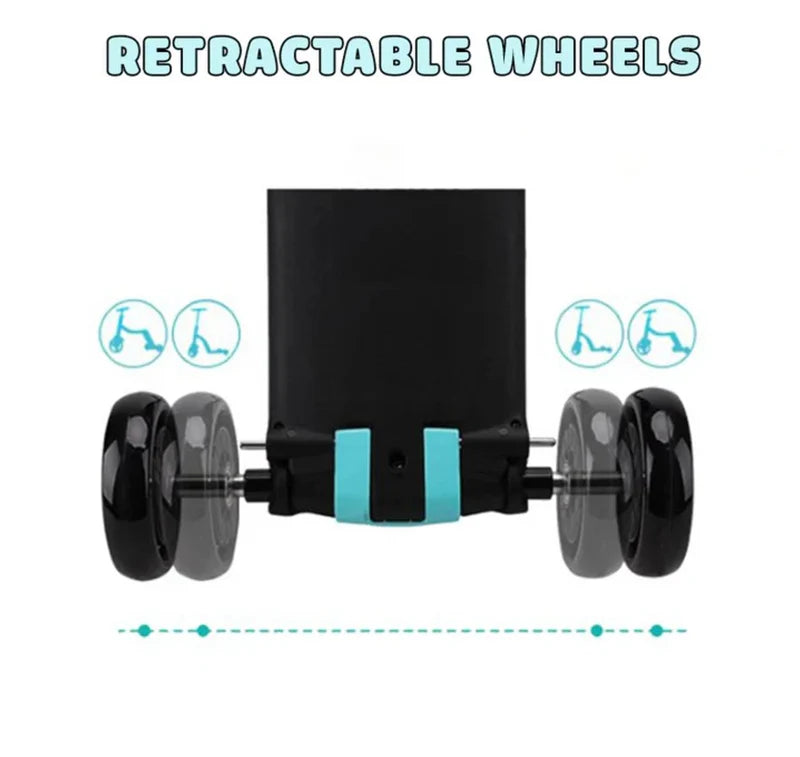Multifunctional Baby Tricycle, Children's Balance Scooter, Pedal Ride-On Toy