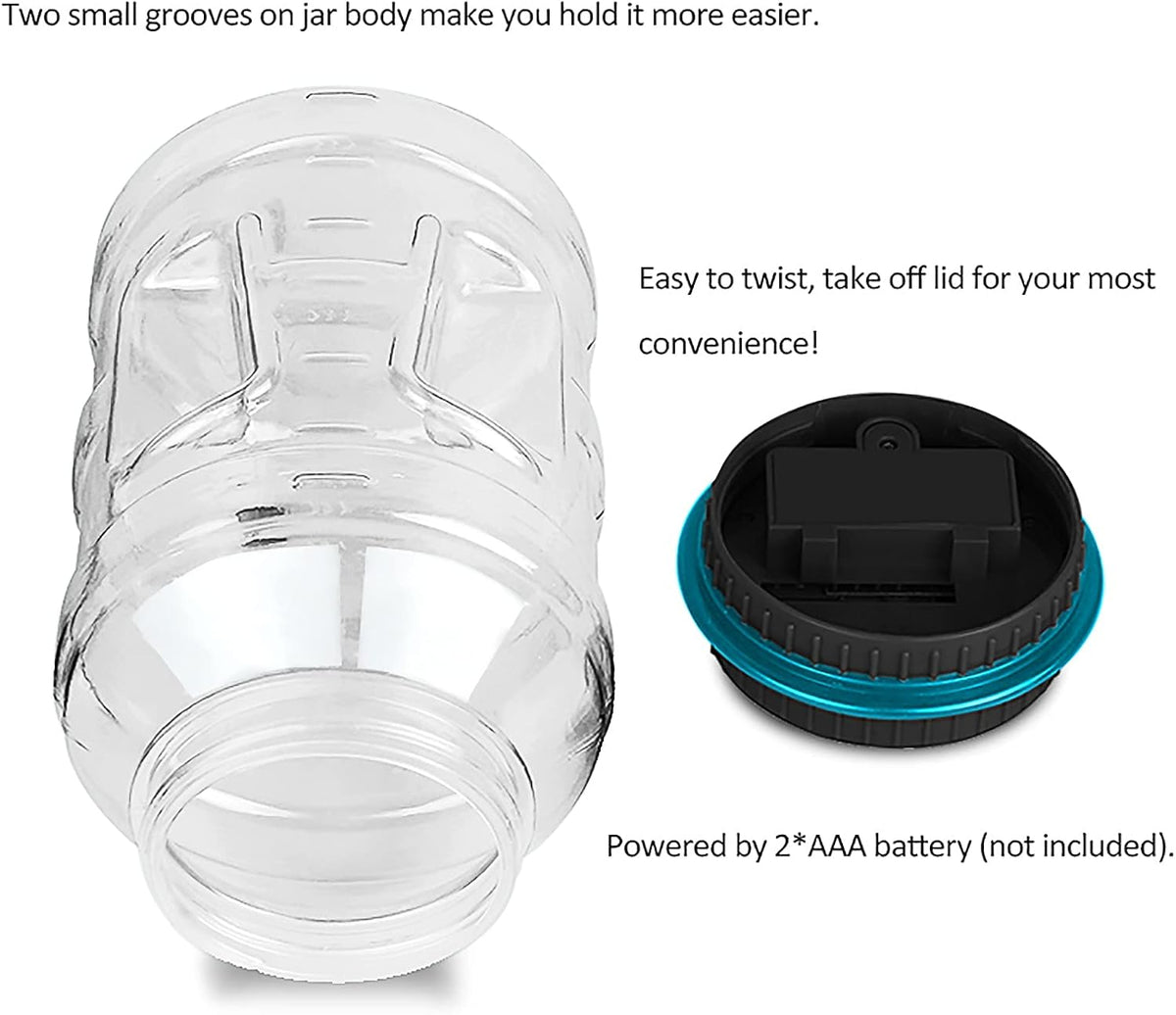 Digital Coin Counting Money Bank Jar with LCD Display – Automatic UK Coin Counter Piggy Bank for Kids and Adults