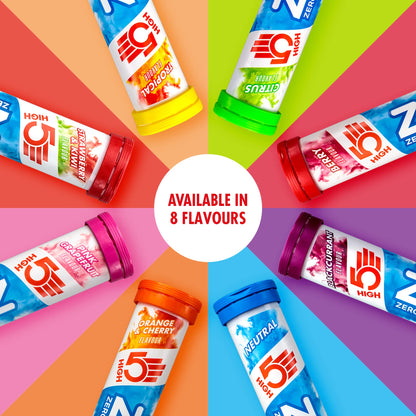 أقراص High5 Zero Electrolyte بنكهة التوت – 20 قرصًا، حصة 500 مل