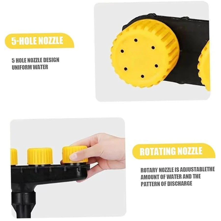 Garden Sprayer Atomizer Nozzles Adjustable Water Spray Range Sprinklers Pump Outdoor Lawn Yard Plant Vegetables Flower Watering