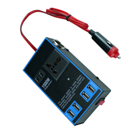 1500W Car Power Inverter – 12V/24V DC to AC Power Converter