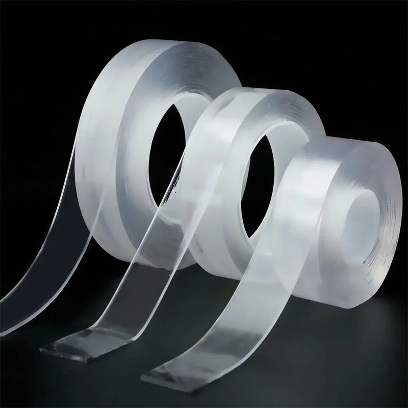 Nano Tape Super Strong Double Tape Sided Waterproof Transparent Tape Extra Strong Adhesive Non-slip Tape for Kitchen Bathroom