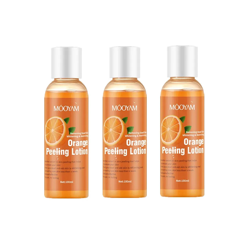 Orange Peel Exfoliating Body Lotion & Scrub for Smooth, Soft and Moisturized Skin