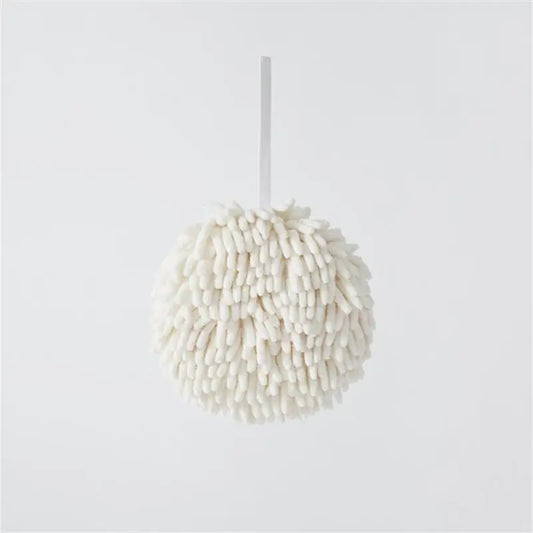 Chenille Hand Towel with Absorbent Quick-Dry Sponge Design for Bathroom & Kitchen