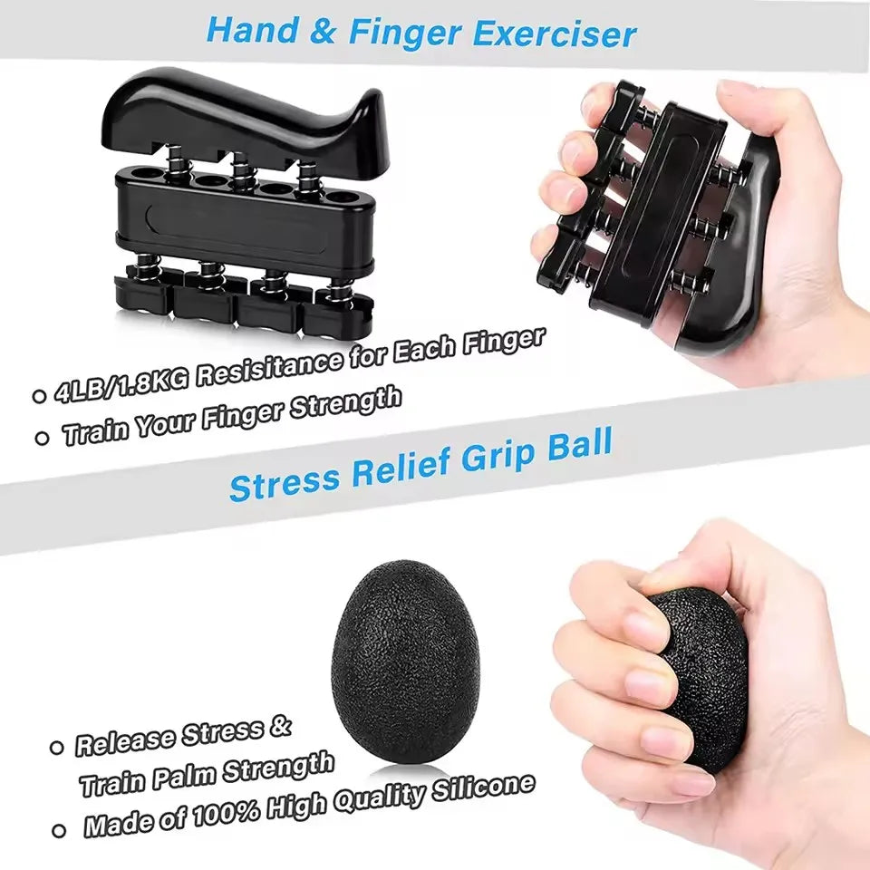 Hand Grip Finger Trainer Strengthener Adjustable Power Training Home Fitness Equipment Climber Finger & Grip Training Gear