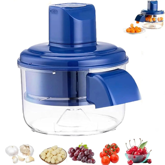 Automatic Electric Grape Peeler, Fruit Skin Remover, Hands-Free Berry Peeling Tool