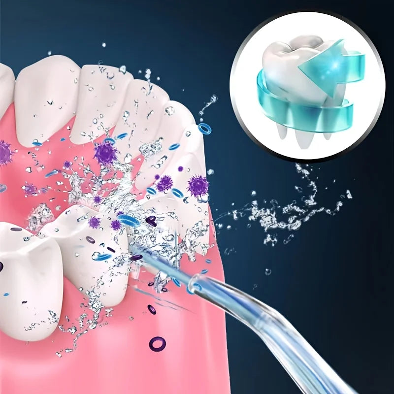 Electric Oral irrigator Portable Tooth Cleaner Interdental Flushing Machine Water Jet Floss Tooth USB Dental Water Flosser