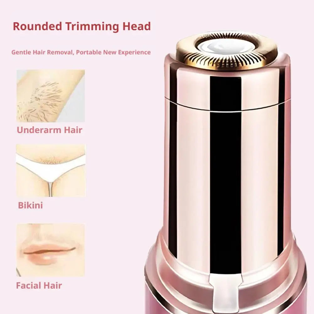 Lipstick‑Shaped Electric Hair Remover Portable Women Facial Hair Removal Device Painless Gentle Shaving Mini Waterproof Razor