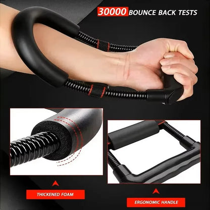 Adjustable Wrist & Forearm Strengthener | Hand Grip Trainer for Arm, Wrist & Forearm Exercise