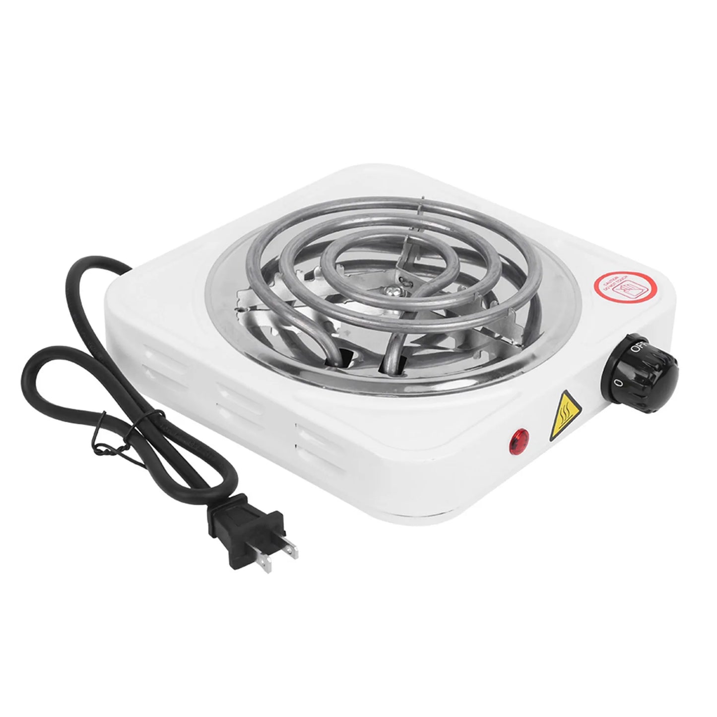 110V 1000W Stainless Steel Portable Single Tube Electric Stove Home Electric Stove Electric  Electric Heater Stove US Plug