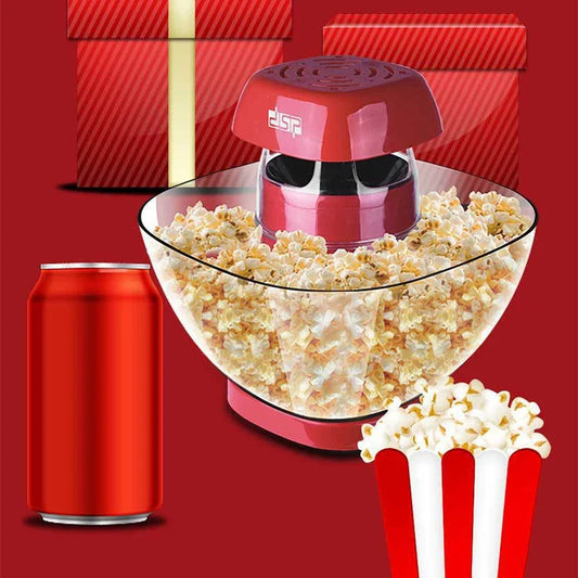 1200W Popcorn Machine, Portable Electric Popcorn Maker, Home Popcorn Maker