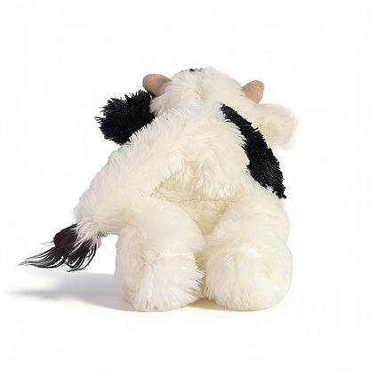 Fluffy Cow Plush Toy 34cm Soft Stuffed Animal