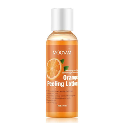 Orange Peel Exfoliating Body Lotion & Scrub for Smooth, Soft and Moisturized Skin