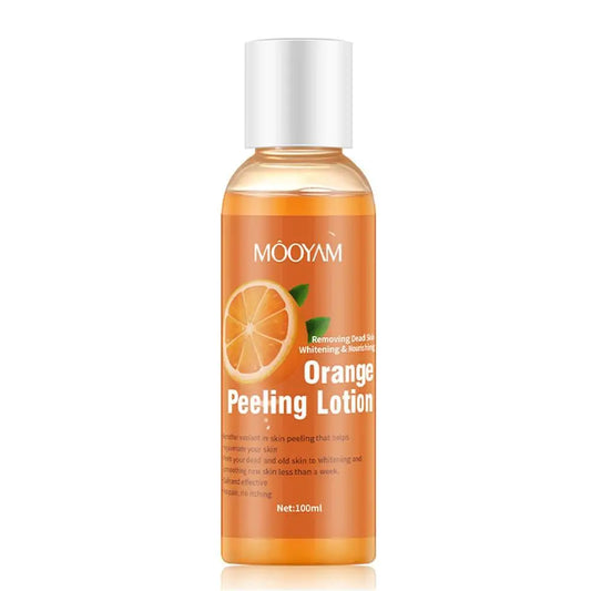 Orange Peel Exfoliating Body Lotion & Scrub for Smooth, Soft and Moisturized Skin
