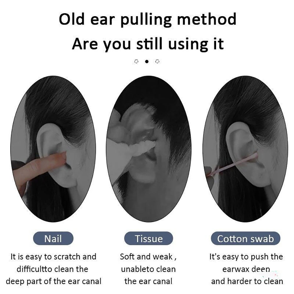 6Pcs/Set Ear Cleaner Ear Care Gadget Earpick Ear Wax Remover Ear Spoon Curette Ear Cleaning Spiral Earpicks Easy Earwax Removal