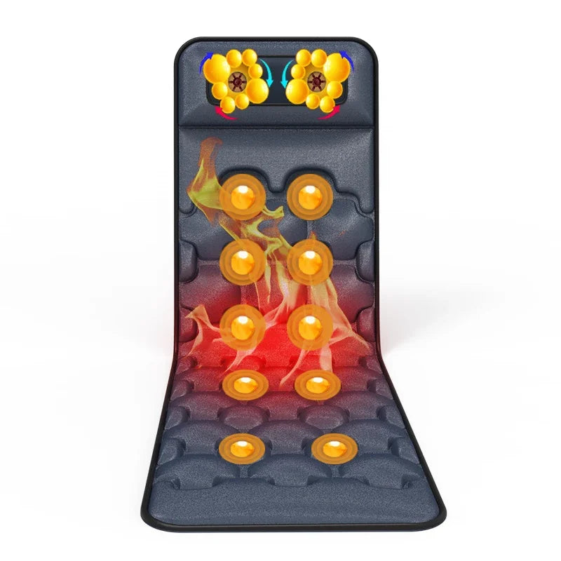 Red Light & Vibrating Massage Pads Body Massage Pads Neck Waist Shoulders and Back Color Red