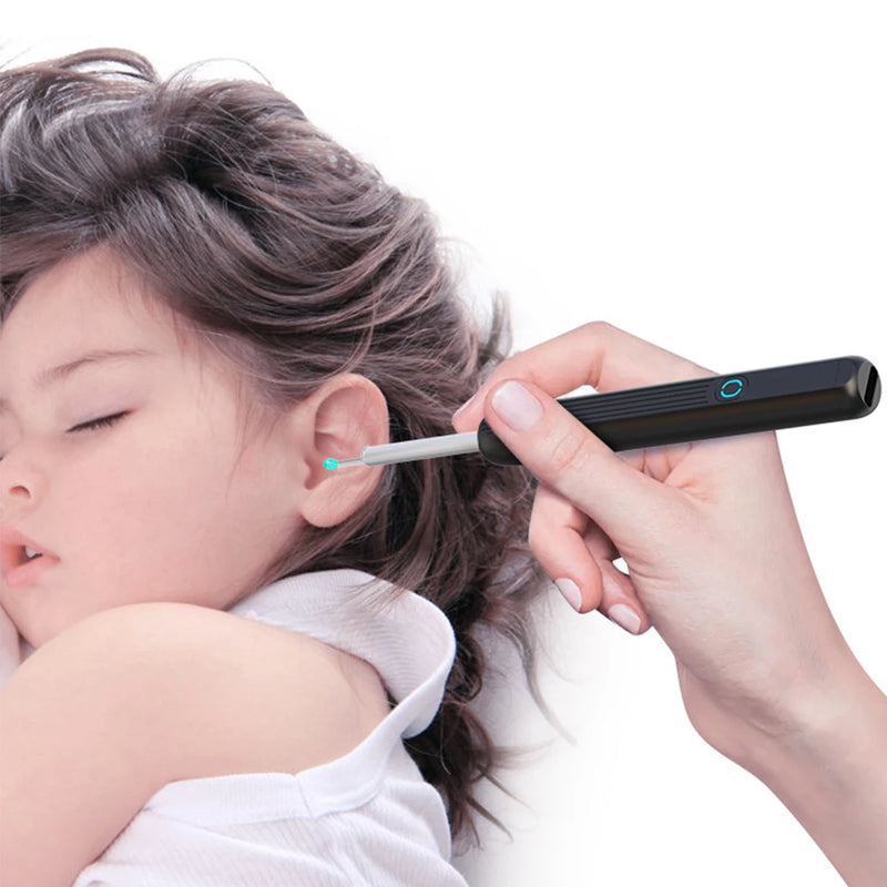 Smart Visual Ear Cleaner NE3 High Precision Ear Wax Removal Tool with Camera LED Light Wireless Otoscope Smart Ear Cleaning Kit