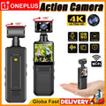 OnePlus 4K Ultra HD Action Mini Camera 180 Rotatable Vlog WiFi Lens Sports Camera Infrared Night Vision Sports DV Bicycle Driver