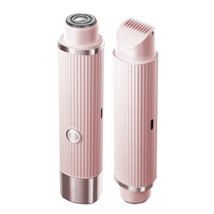 2-in-1 IPX7 Waterproof Bikini Trimmer & Shaver for Women