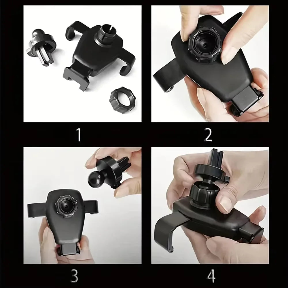 Wireless Car Charger Mobile Phone Holder Gravity Induction Car Air Outlet Fast Wireless Charging Stand for iPhone Samsung Xiaomi
