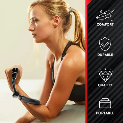 Adjustable Wrist & Forearm Strengthener | Hand Grip Trainer for Arm, Wrist & Forearm Exercise