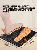 Foot Massger 8 Modes 19 Level Electric Foot Massager Pad Strength Lightweight Relieve Foot Pressure Strength Lightweight