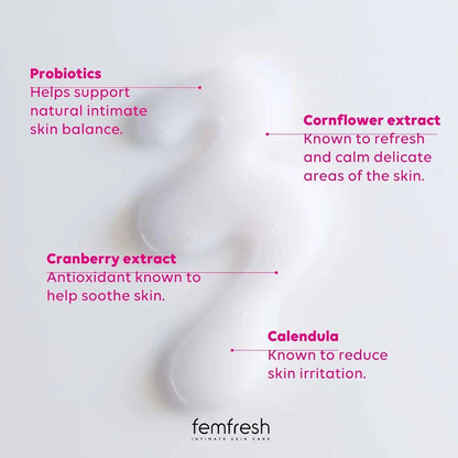 Femfresh Intimate Wash with Lightweight Non-Sticky Formula & Gentle Cleansing Lotion