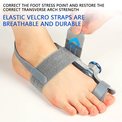 Adjustable Bunion Corrector Foot Brace | Rotatable Toe Separator & Hallux Valgus Support for Toes