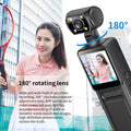 OnePlus 4K Ultra HD Action Mini Camera 180 Rotatable Vlog WiFi Lens Sports Camera Infrared Night Vision Sports DV Bicycle Driver