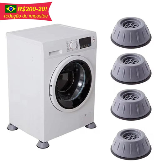 4Pcs Anti Vibration Pads, Washing Machine Feet Pads, Non-Slip Waterproof Floor Mats