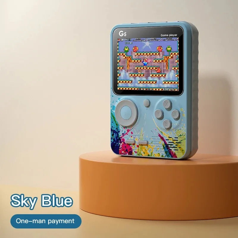 G5 MINI Video Game Handheld Game Players Portable Retro Video Console Boy 8 Bit Color LCD Screen Games