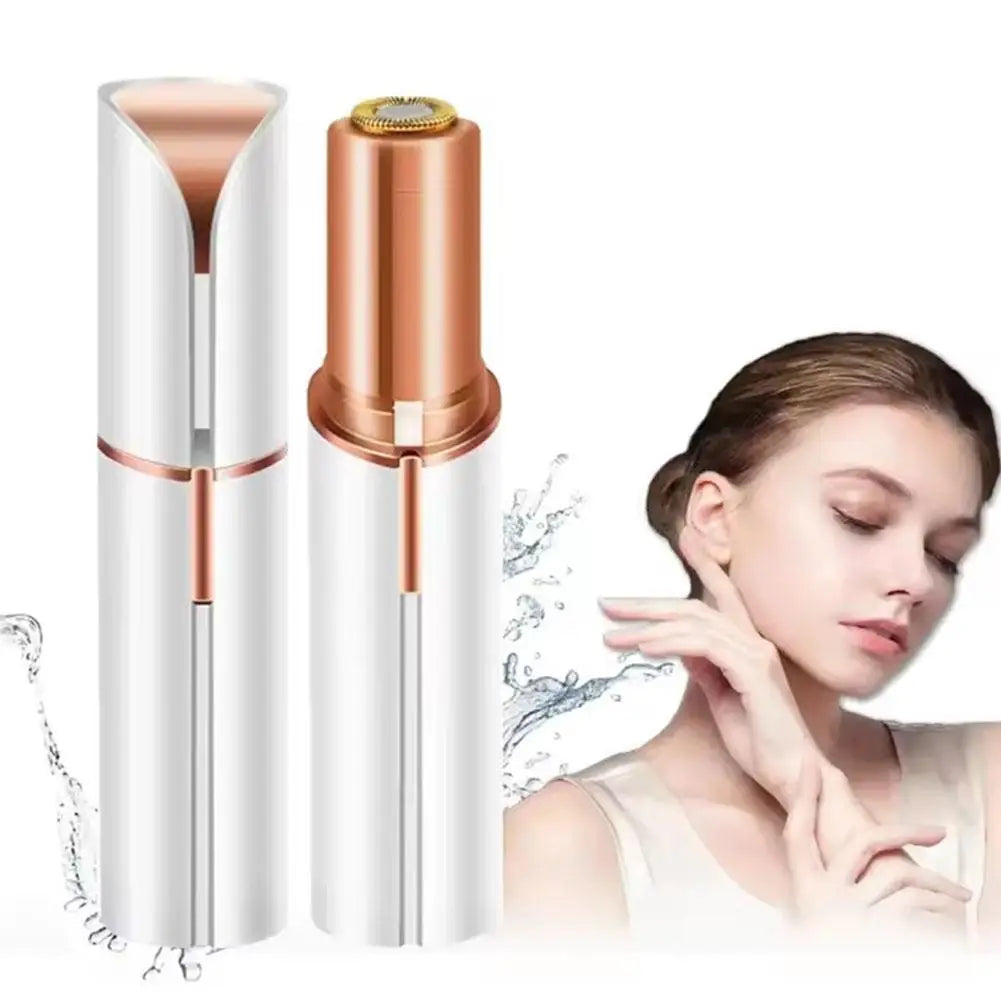 Lipstick‑Shaped Electric Hair Remover Portable Women Facial Hair Removal Device Painless Gentle Shaving Mini Waterproof Razor