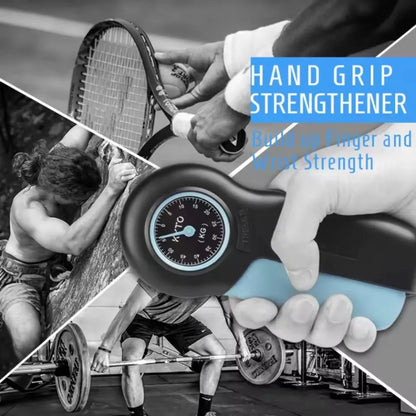 Digital Hand Grip Strengthener with Force Gauge – 0–55 kg