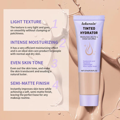 Lakerain Tinted Hydrator – Buildable Coverage & Semi-Matte Finish