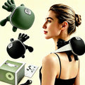 Wireless Neck Cervical Trapezius Kneading Massage Shawl 4D Bionic Finger Neck Shoulder Massager Brushless Motor Neck Masajeador