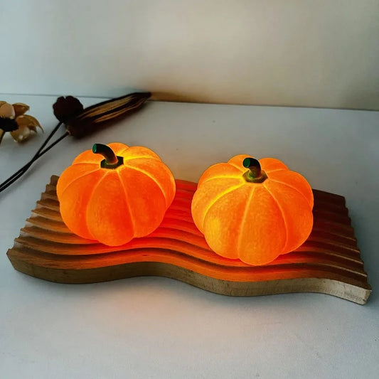 Pumpkin Lantern Night Light with Soft Ambient Glow for Bedroom & Dorm Decor