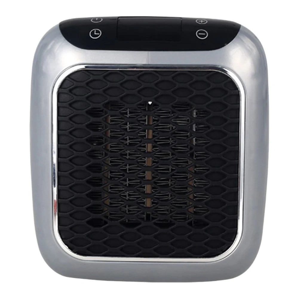 Plug In Heater Mini Electric Heater Warmer Low Noise Wall Mounted Room Heater Portable Heater Fan for Home Office Dorm Room
