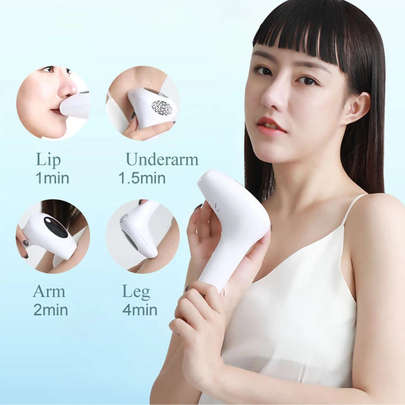 Professional IPL Hair Remover, Household Full‑Body Epilator Suitable for Women Daily Body Hair Removal