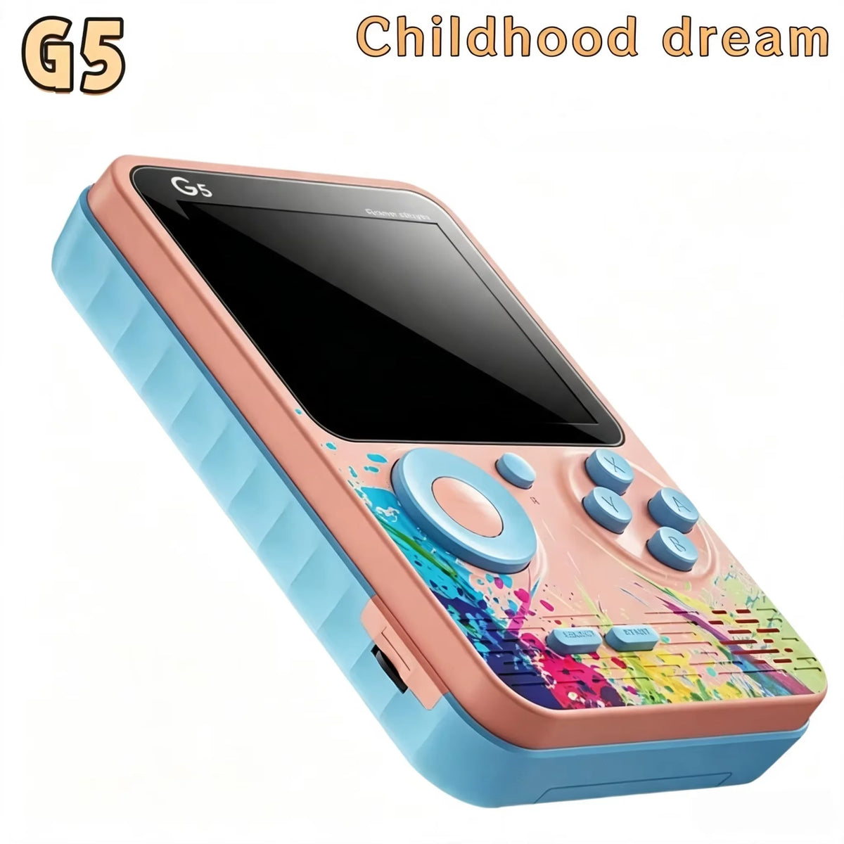 G5 MINI Video Game Handheld Game Players Portable Retro Video Console Boy 8 Bit Color LCD Screen Games