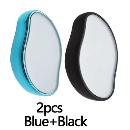 Crystal Hair Eraser | Reusable Nano Glass Hair Removal & Exfoliating Tool for Legs & Body