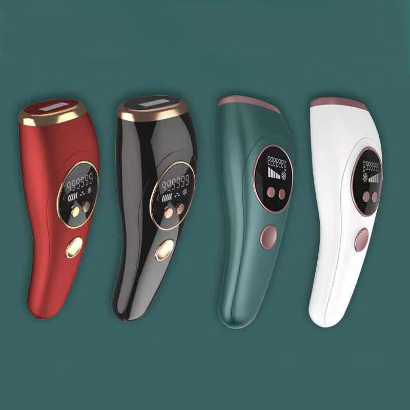 Handheld Portable Home Use Ipl Epilator Painless Permanent Hair Removal Device With Ice Cooling Laser for Face and Body