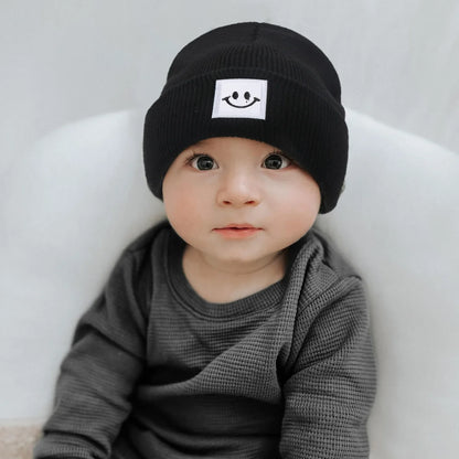 1-6 Year Kids Crochet Beanie Hat – Warm Autumn Winter Cap for Newborns and Toddlers