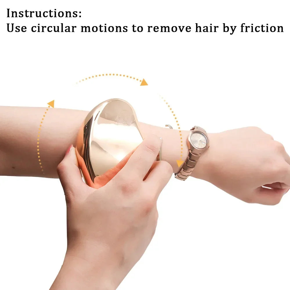 1/2/3pc Crystal Hair Eraser Gentle Painless Manual Epilator Reusable Nano Glass Hair Remover Exfoliation Body Legs Beauty Tools
