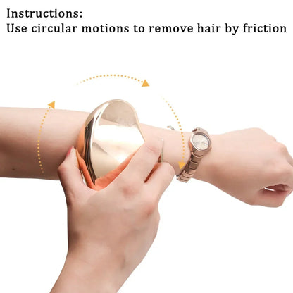 Crystal Hair Eraser | Reusable Nano Glass Hair Removal & Exfoliating Tool for Legs & Body